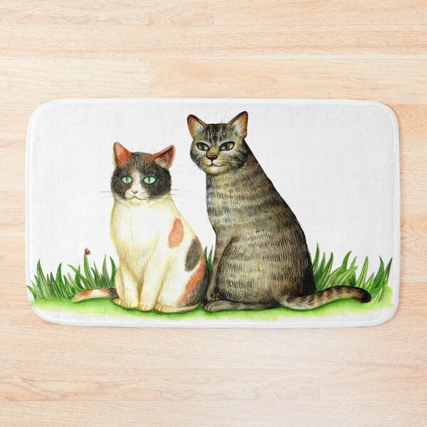 Item preview, Pareja de gatos designed and sold by Laura Núñez.