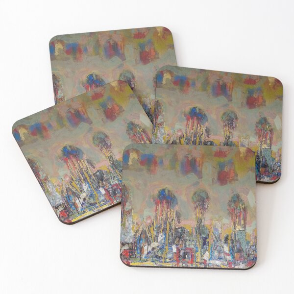 Item preview, Palm Tree City: Cityscape Home Decor by Zweng Art designed and sold by Zweng at Home.