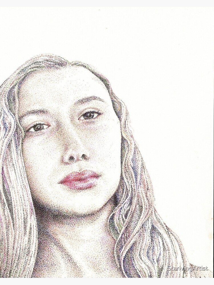 Pointillism Portrait