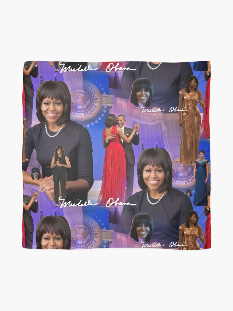 Alternate view of Michelle Obama Scarf