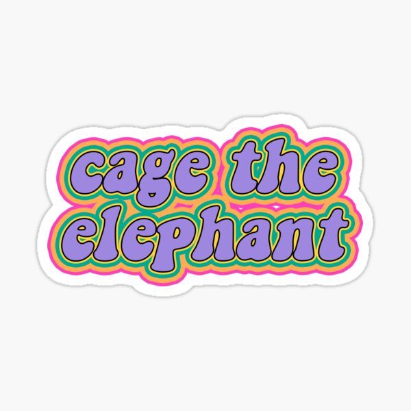 cage the elephant Sticker