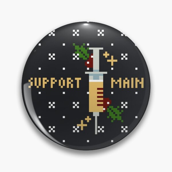 Item preview, Gamer Christmas Support Main Pixel Art 'Ugly Sweater' designed and sold by JessicaAmber.