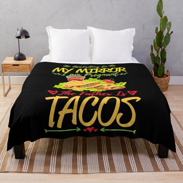Artikelvorschau, Laut meinem Spiegel bin ich schwanger. Der Vater ist Tacos Shirt entworfen und verkauft von Orange Pieces.