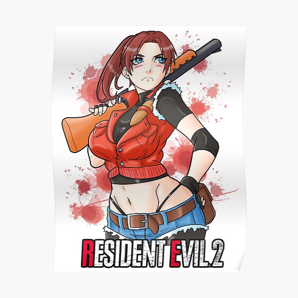 Claire Redfield Poster For Sale By Randomartdude Redbubble 8123