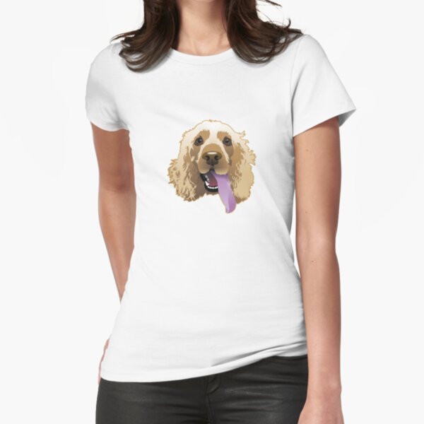 Brandie Puppy Fitted T-Shirt