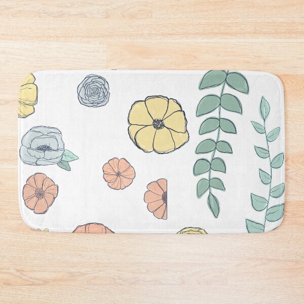 Item preview, Sketch Floral Sticker Pack  designed and sold by LordGraceArt.