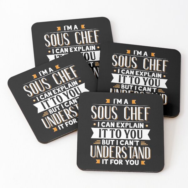 Item preview, Sous Chef Gift Idea Can Explain It But Can't Understand For You designed and sold by Orange Pieces.