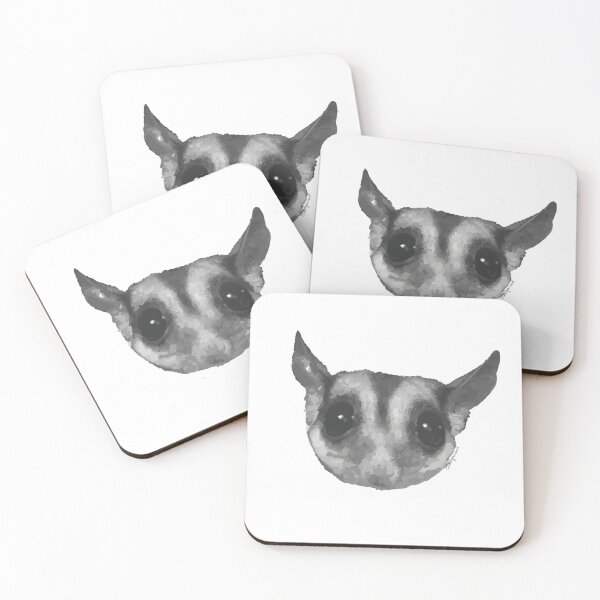 Item preview, Sugar Glider Black and White designed and sold by LordGraceArt.