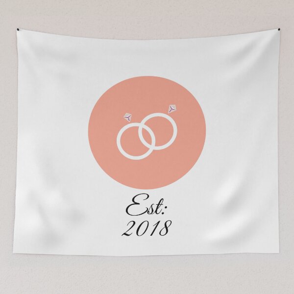 Item preview, Copy of MARRIAGE COMMEMORATION-MARRIED SINCE 2018-anniversary  designed and sold by melbournegirl.