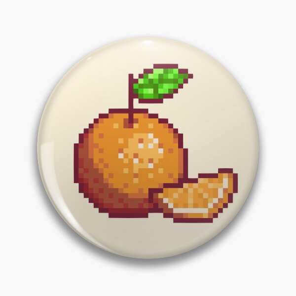 Item preview, Pixel Art Orange designed and sold by unicronpotato.