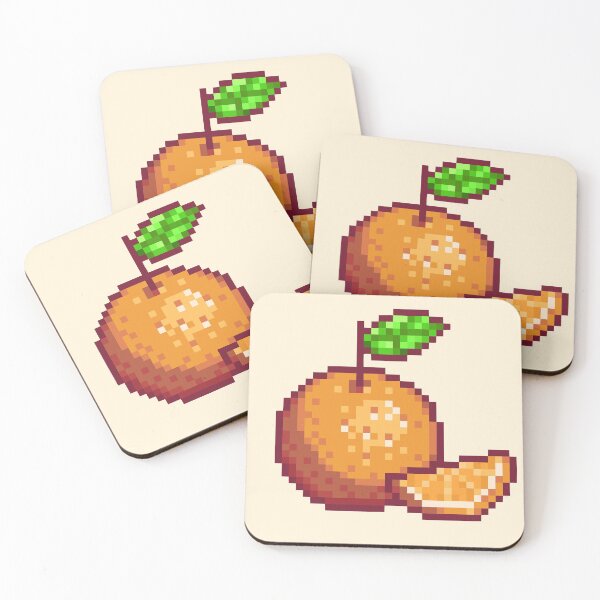 Item preview, Pixel Art Orange designed and sold by unicronpotato.