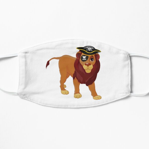 Lion Pirate Face Masks Redbubble - olmec mask roblox