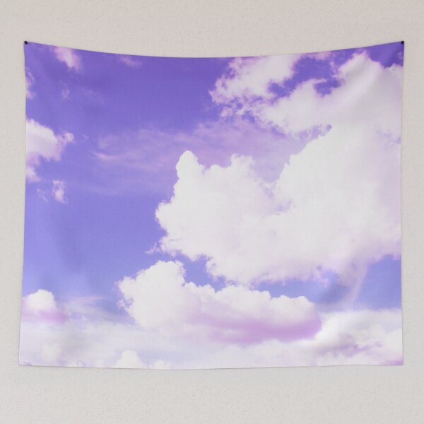 Item preview, Cotton candy pink clouds  designed and sold by bohoDecor.