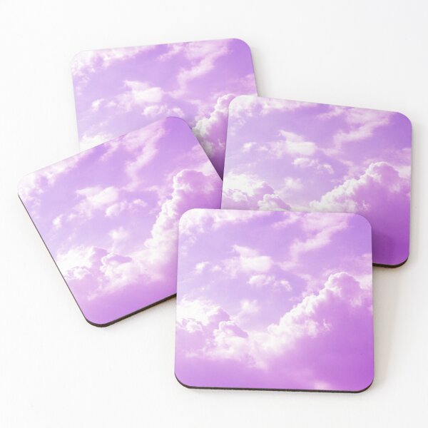 Item preview, Nubes estéticas moradas de algodón de azúcar designed and sold by bohoDecor.