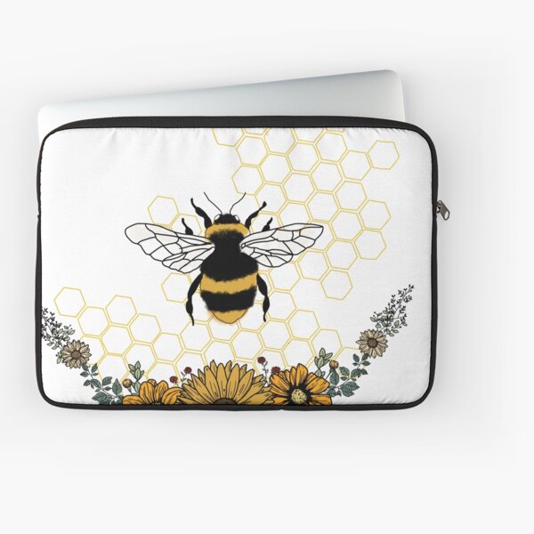 Vista previa del artículo con la obra «Panal de abejas de girasol amarillo», diseñado y vendido por LordGraceArt.