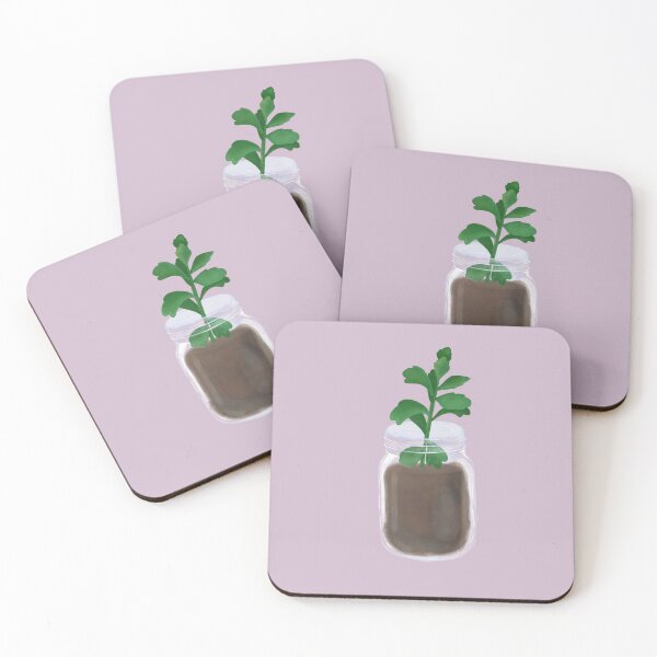 Item preview, Succulent in mason jar designed and sold by mmccandle.