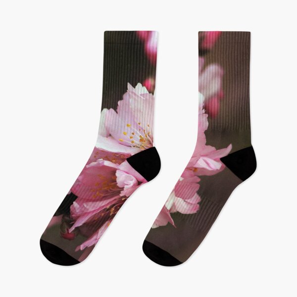 Item preview, Pink Almond Blossom Sakura Floral Macro designed and sold by Anna Lemos.