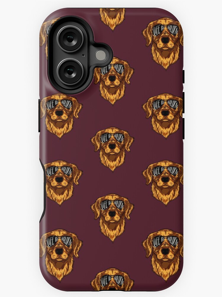 Thumbnail 1 von 4, iPhone-Hülle, Das Leben ist golden designt und verkauft von Kamkel10.