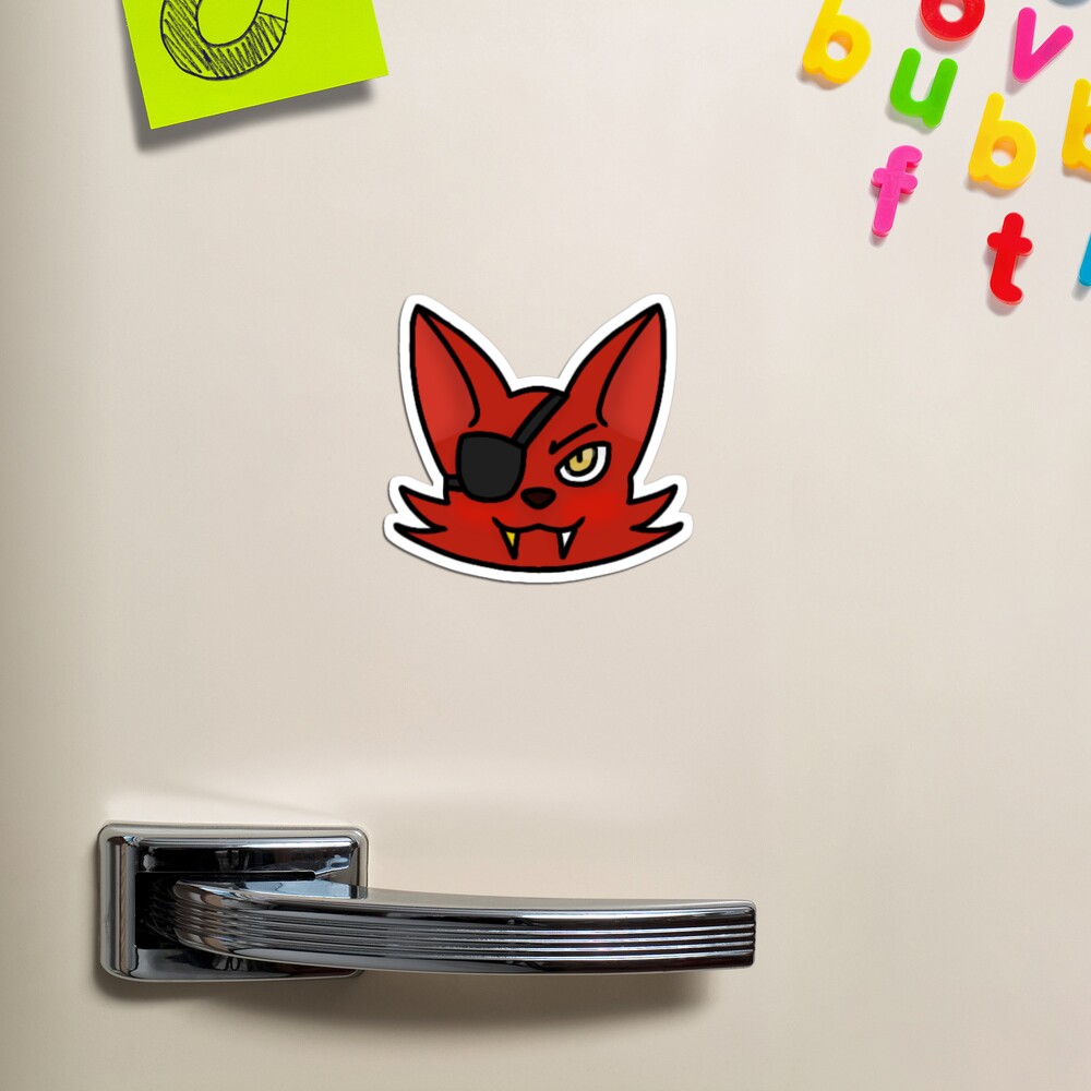 Foxy Jumpscare Sticker for Sale by zelkkova