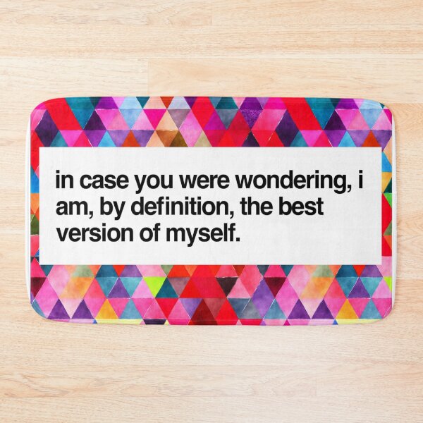 Item preview, The Best Version of Myself designed and sold by kpccrafty.