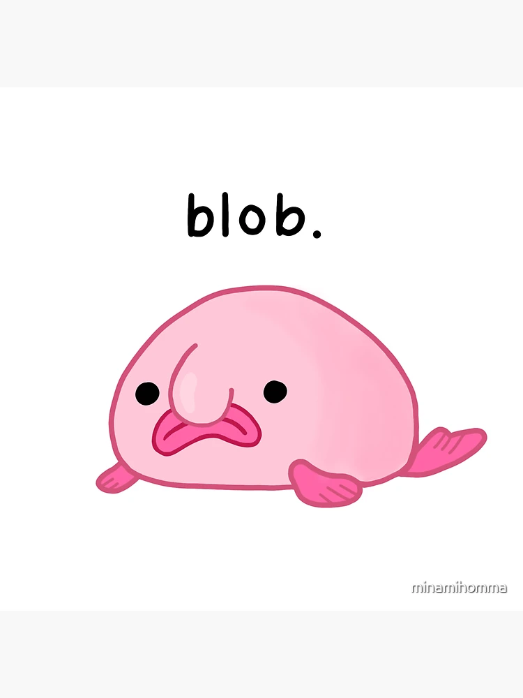 Animal Facts - Blob Fish - Blobfish - Sticker