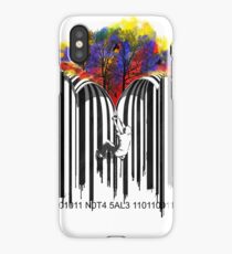 unzip the colour wave iPhone Case