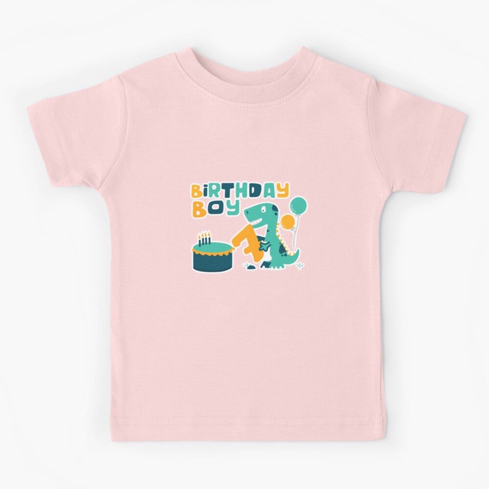 birthday boy dinosaur shirt
