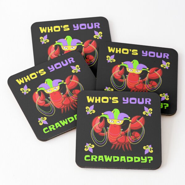 Item preview, Who's Your Crawdaddy Funny Mardi Gras designed and sold by EstelleStar.