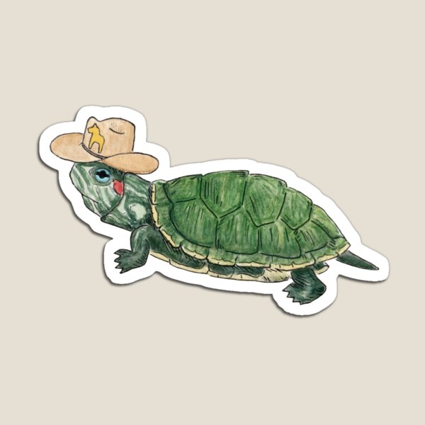 Vista previa del artículo con la obra «Tortuga Vaquera», diseñado y vendido por NateQuinnArt.