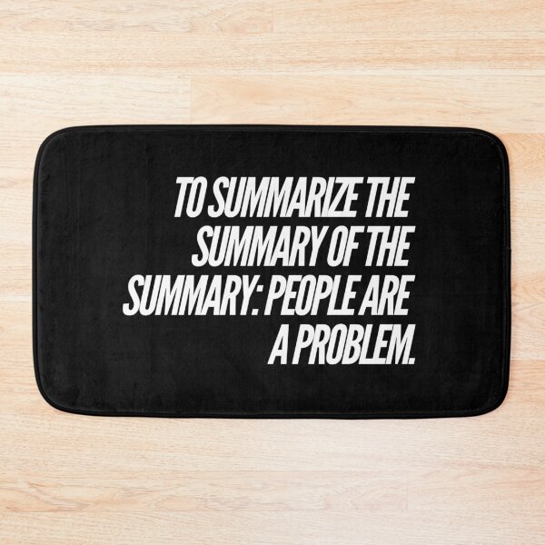Item preview, To Summarize the Summary designed and sold by kpccrafty.