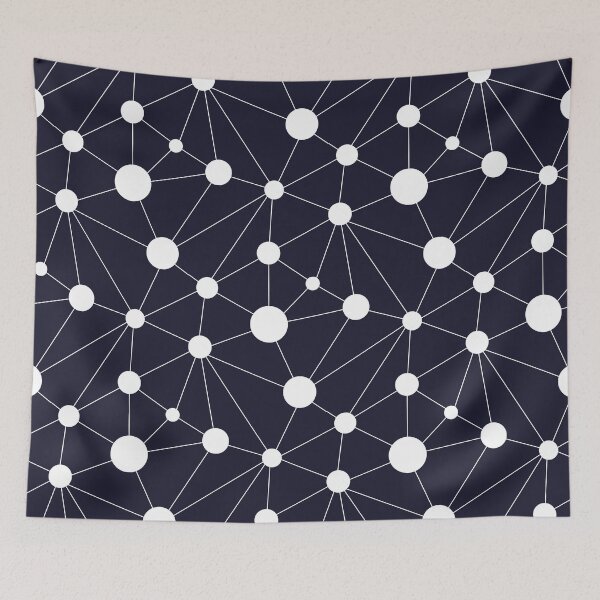 Item preview, Abstract Network designed and sold by Hodgepodge Bricolage.