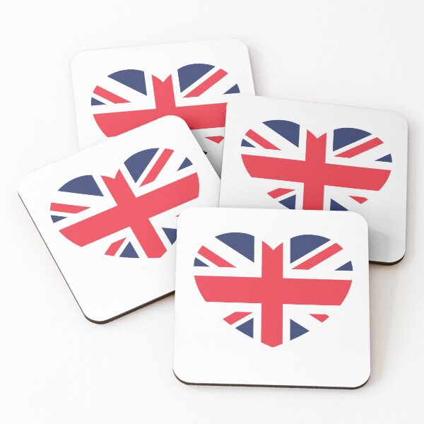 Item preview, Great Britain, United Kingdom, England Heart and Love designed and sold by egrubbs.