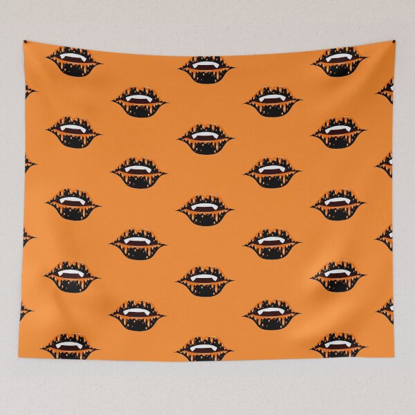 Item preview, Orange Creamsicle Noir Lips designed and sold by MousseFashion.