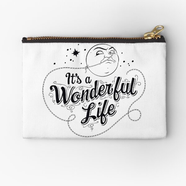 It's a Wonderful Life - Title Zipper Pouch