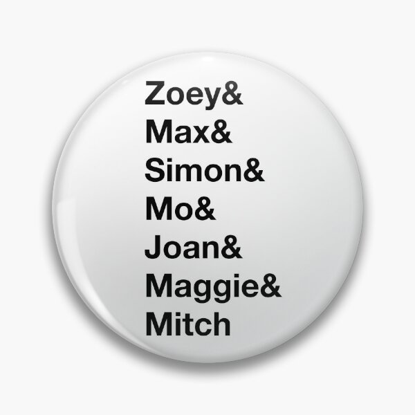 Item preview, Zoey's Extraordinary Playlist - Character List 1 designed and sold by playbillpaintng.
