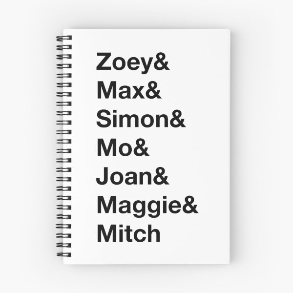 Item preview, Zoey's Extraordinary Playlist - Character List 1 designed and sold by playbillpaintng.