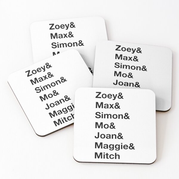 Item preview, Zoey's Extraordinary Playlist - Character List 1 designed and sold by playbillpaintng.