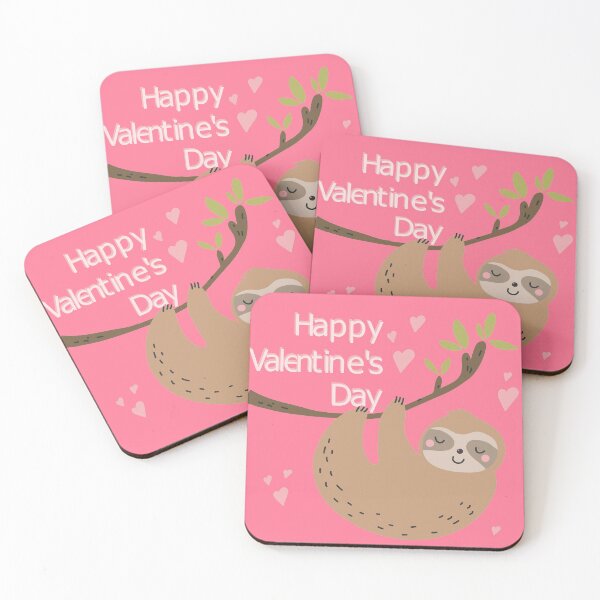 Item preview, happy valentines day sloth  designed and sold by Gossip Rag.