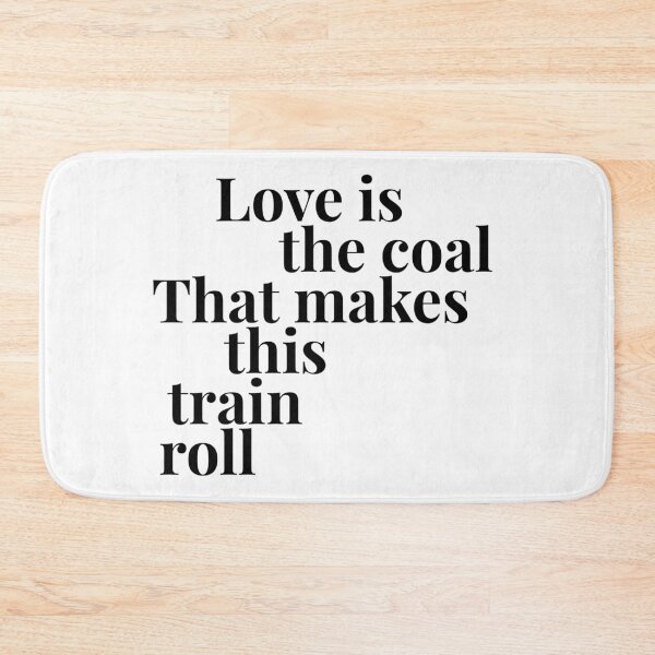 Item preview, Love is the Coal designed and sold by kpccrafty.
