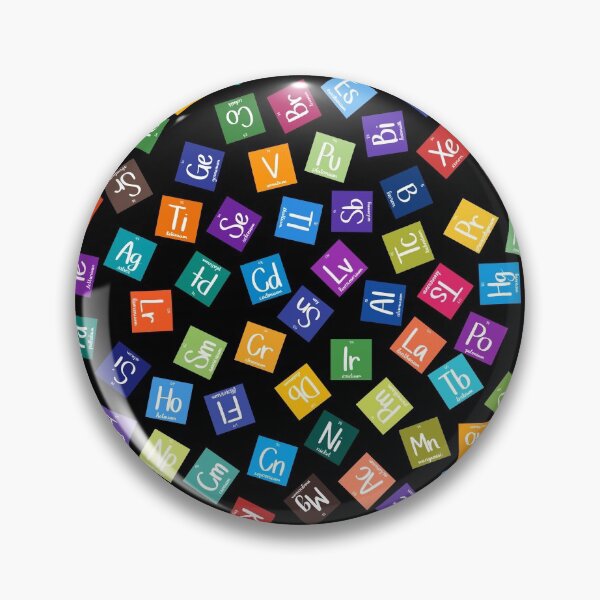 Item preview, Rainbow Periodic Table Pattern designed and sold by Hodgepodge Bricolage.