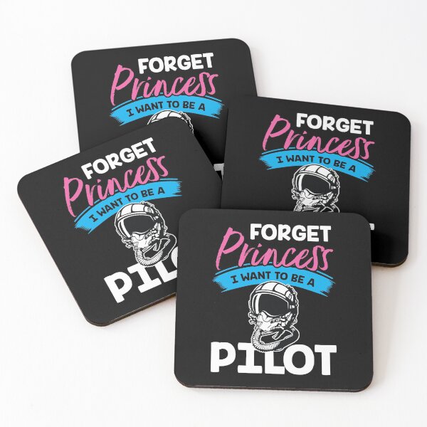 Item preview, Forget Princess I Want to Be a Pilot Shirt designed and sold by Orange Pieces.