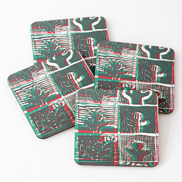 Item preview, Woodcut Comic Strip: HI DRY LIE WHY designed and sold by appojax.