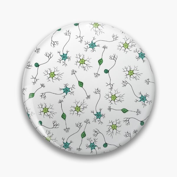 Item preview, Types of Neurons on White designed and sold by Hodgepodge Bricolage.