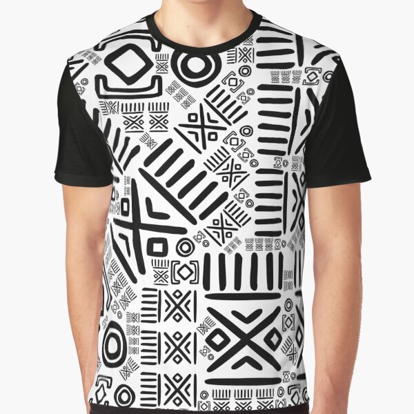 vintage Tee × African Batik Remake tunic Vintage Tee × African Batik Remake tunic