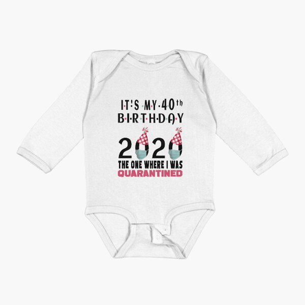 Item preview, Its My 40th Birthday The One Where I was Quarantined Social Distancing Gifts  designed and sold by AnimaLovers.