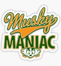 Musky Maniac Sticker