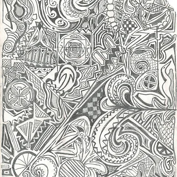 Artwork thumbnail, Abstract Pattern by StarivingArtist