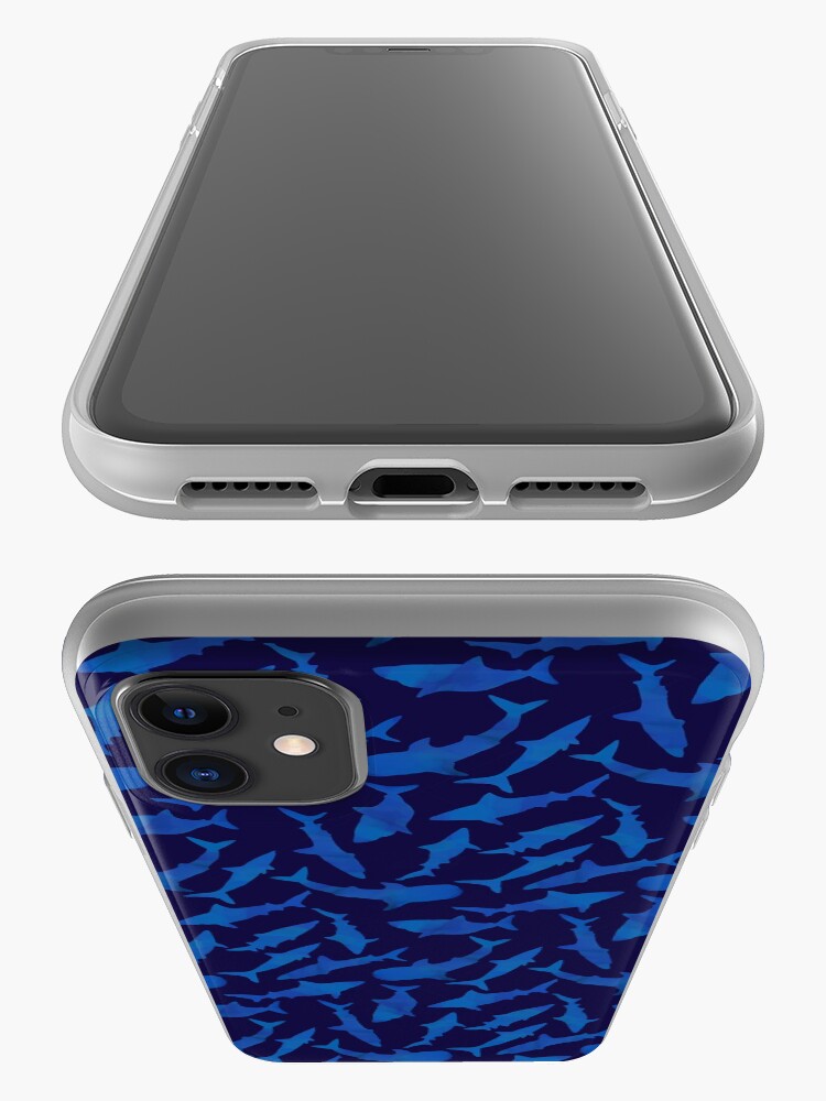 Alternate view of Seamless Sharks iPhone Case & Cover