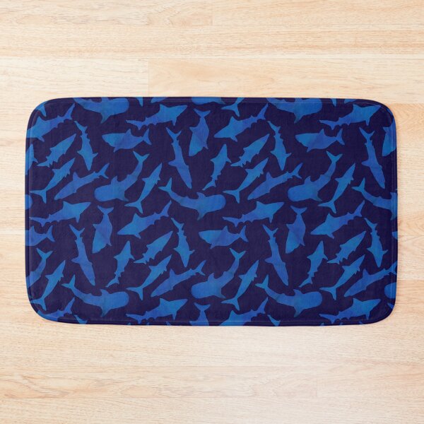 Item preview, Seamless Sharks designed and sold by Hodgepodge Bricolage.