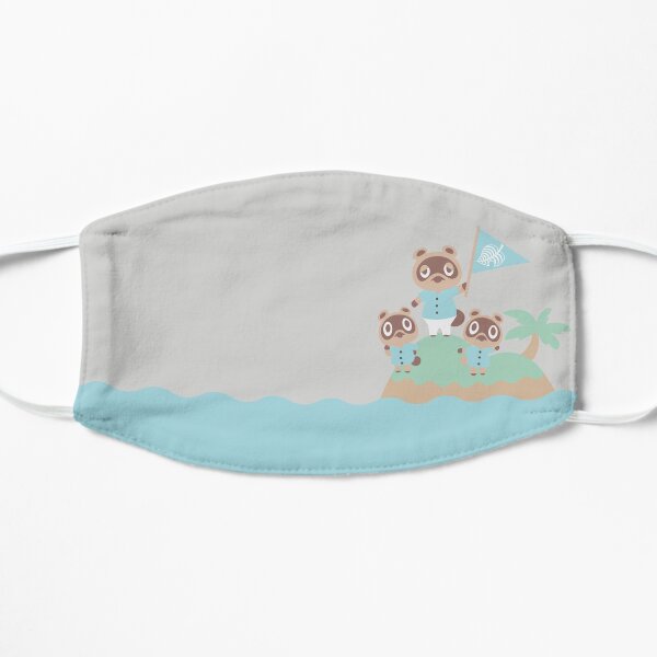 Animal Crossing New Horizons Dock Logo Flat Mask